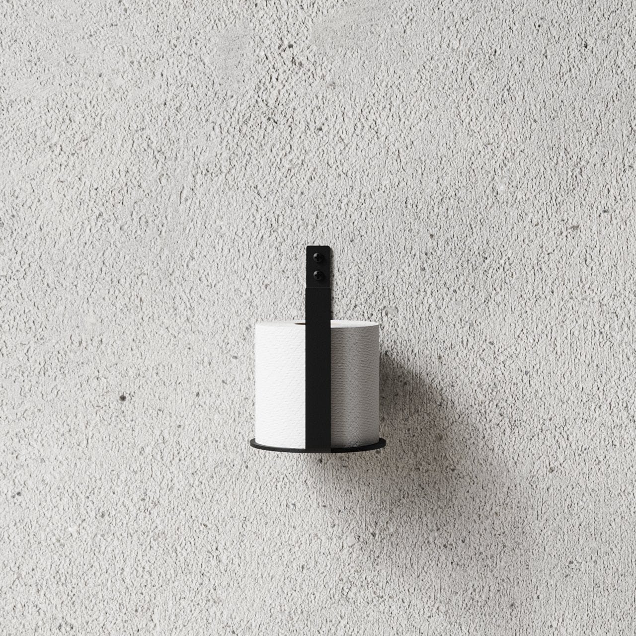 Linn Bad Nichba Ekstra toalettpapirholder Svart Linn Bad Toalettrullholder LB-L100113