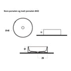 Linn Bad Nore Bolleservant Ø40cm