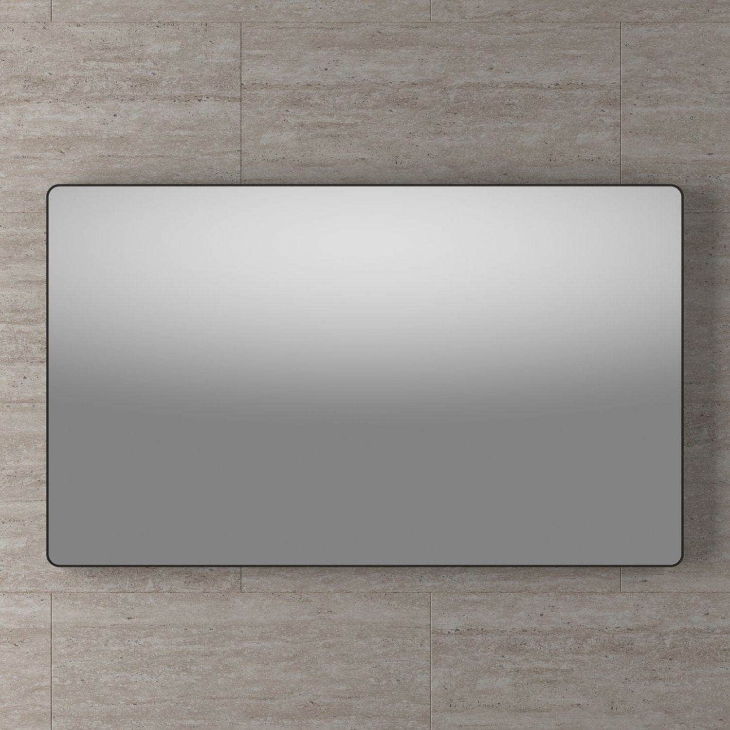 Linn Bad Øyri Speil Svart matt / 60x100cm Linn Bad Baderomsspeil LB-210606
