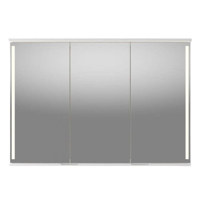 Linn Bad Sogn Speilskap med integrert belysning og stikk Hvit matt / 120cm Linn Bad Speilskap LB-20112B