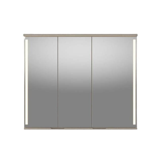 Linn Bad Sogn Speilskap med integrert belysning og stikk Lys eik / 100cm Linn Bad Speilskap LB-20310B