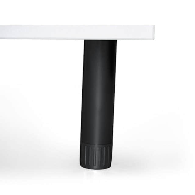 Linn Bad Støttebein for vaskerom pris per stk Svart Linn Bad Støtteben vaskerom LB-7008309SM