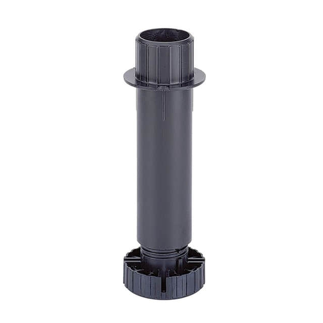 Linn Bad Støttebein for vaskerom pris per stk Svart plast Linn Bad Støtteben vaskerom LB-7008308