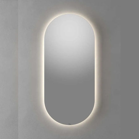 Linn Bad TISTEL ovalt speil med lys (backlight)