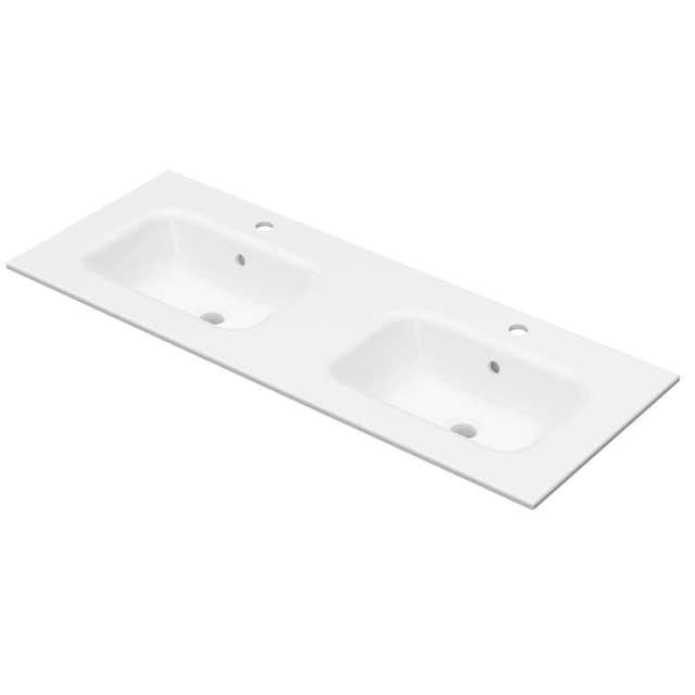 Linn Bad Tor Møbelservant Hvit / 120cm dobbel Linn Bad Møbelservant LB-31012D