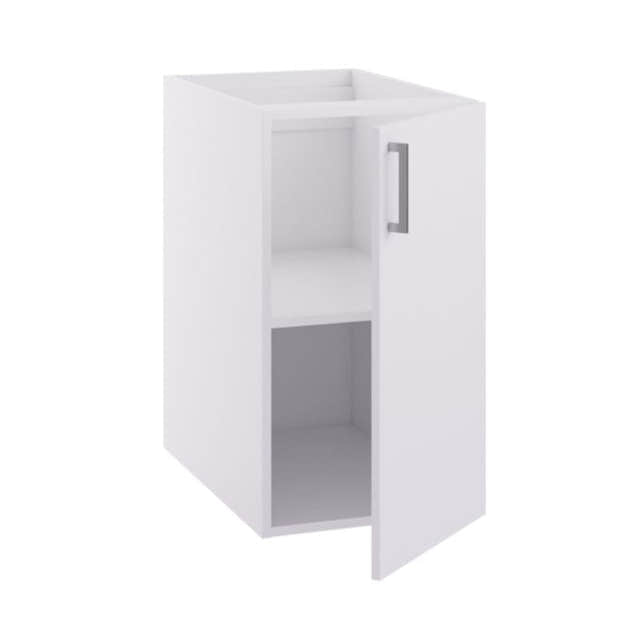 Linn Bad Underskap 1 dør for vaskerom Hvit matt / 40cm Linn Bad Benkeskap vaskerom LB-7008502