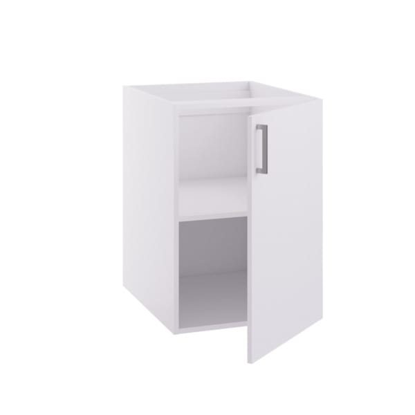 Linn Bad Underskap 1 dør for vaskerom Hvit matt / 50cm Linn Bad Benkeskap vaskerom LB-710105