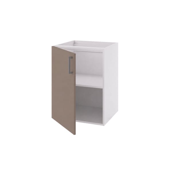 Linn Bad Underskap 1 dør for vaskerom Lun beige / 50cm Linn Bad Benkeskap vaskerom LB-790105