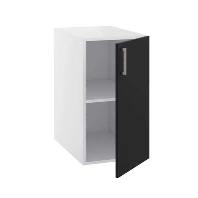 Linn Bad Underskap 1 dør for vaskerom Svart matt / 40cm Linn Bad Benkeskap vaskerom LB-740104R