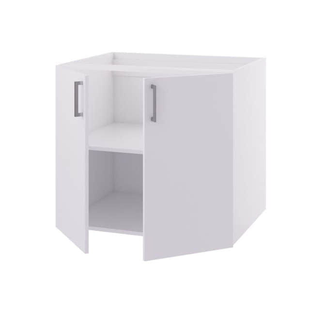 Linn Bad Underskap 2 dører for vaskerom Hvit matt / 80cm Linn Bad Benkeskap vaskerom LB-7008512