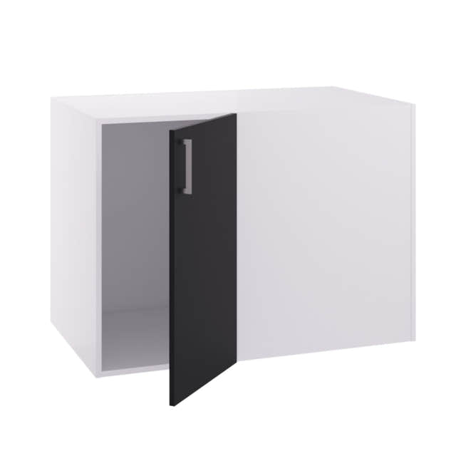 Linn Bad Underskap Hjørne for vaskerom Svart matt / Høyre Linn Bad Benkeskap vaskerom LB-743204HR