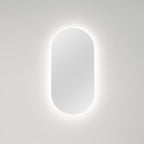 Macro Design ATLAS AMBILIGHT ovalt speil med lys (backlight)
