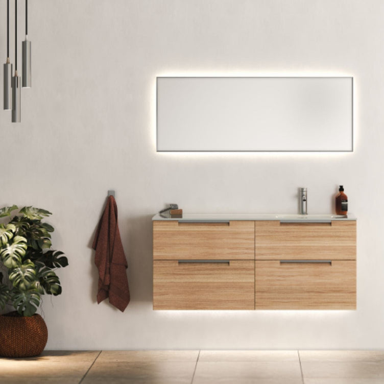 Macro Design avlangt speil (ramme / vendbar)