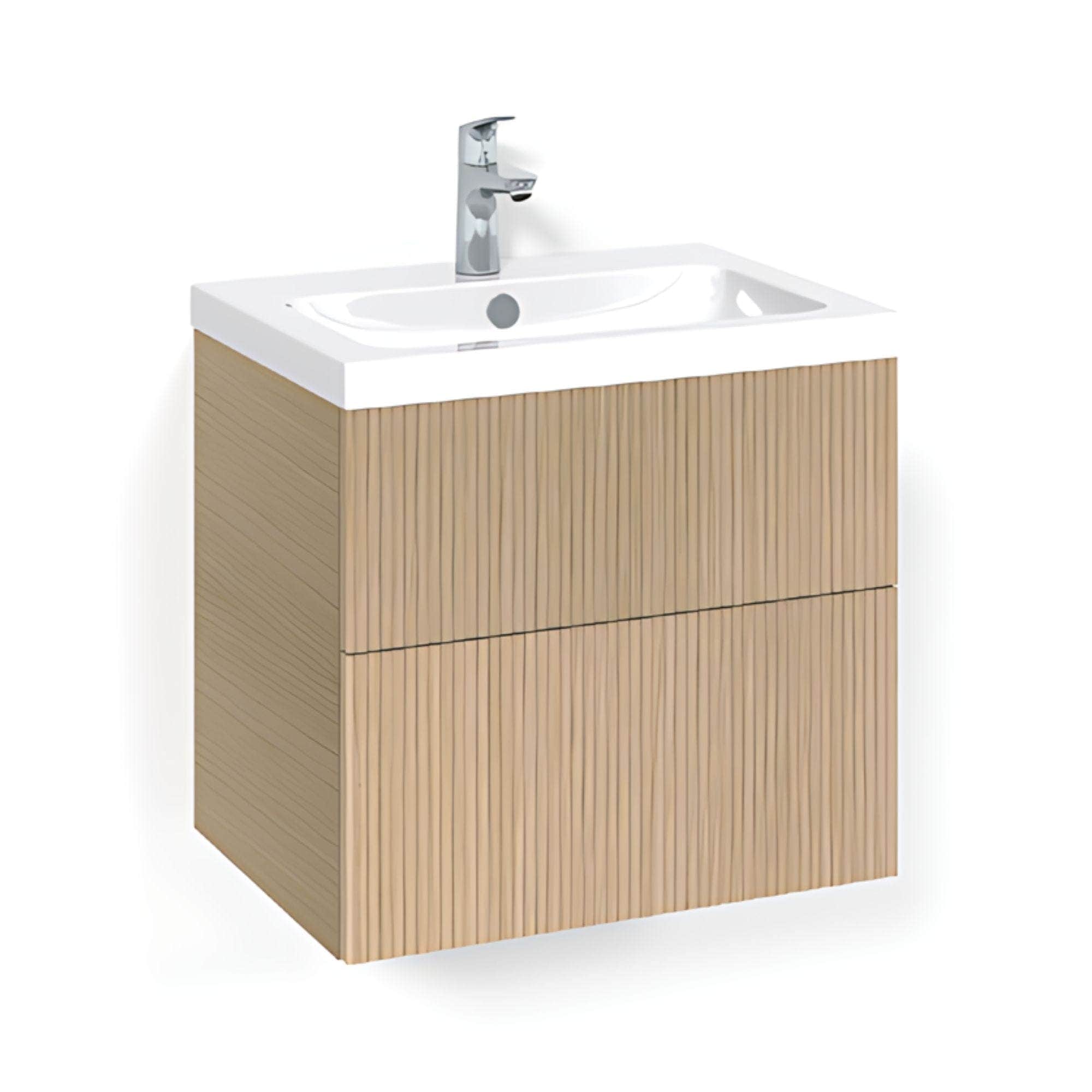 Macro Design CROWN Line/Push-open Servantskap 2 skuff - med LIGHT servant Macro Design Servantskap
