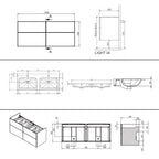 Macro Design CROWN Line Servantskap Dobbel