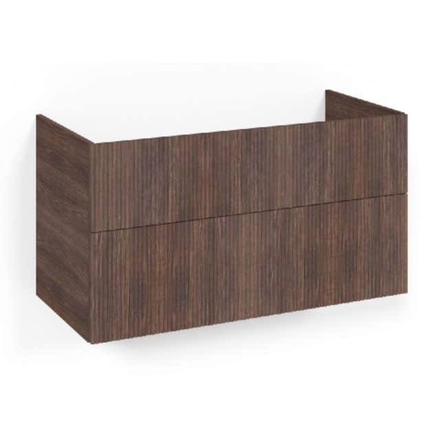 Macro Design CROWN Line Underskap Brun ask / 100cm / Line Macro Design Sideskap bad GRO-FSK100BL