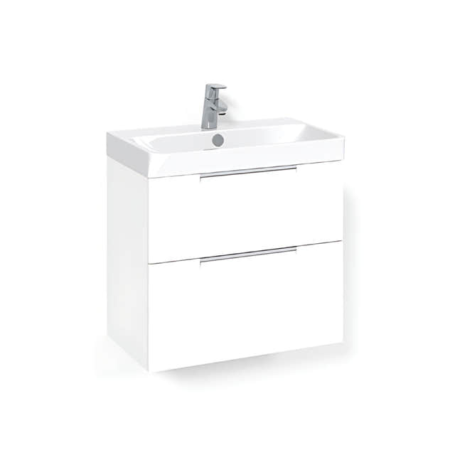 Macro Design Crown servantskap 450x350mm servant 60x35cm / Hvit / Grip Macro Design Servantskap BUN-FSK6035VJL