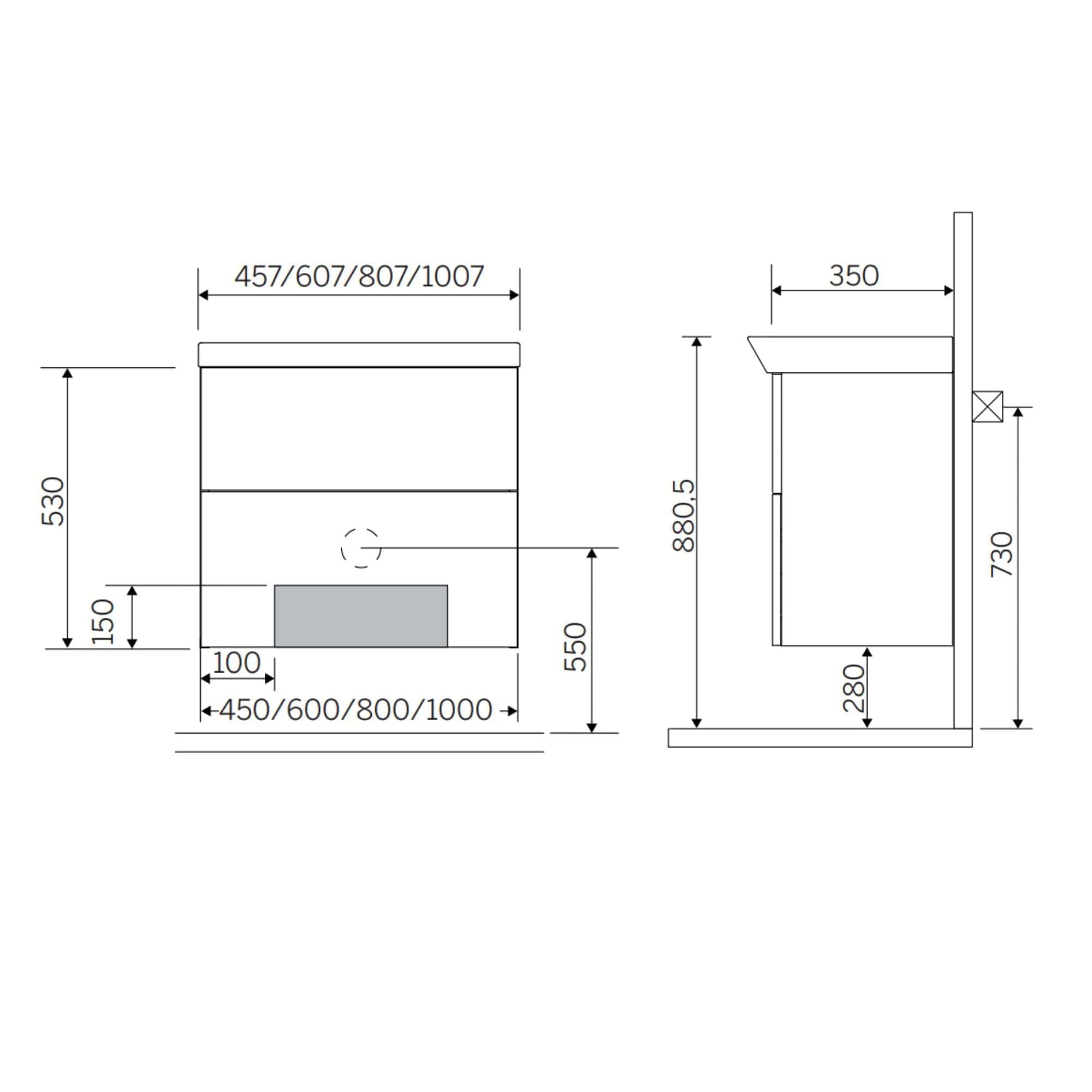 Macro Design Crown servantskap 450x350mm servant Macro Design Servantskap