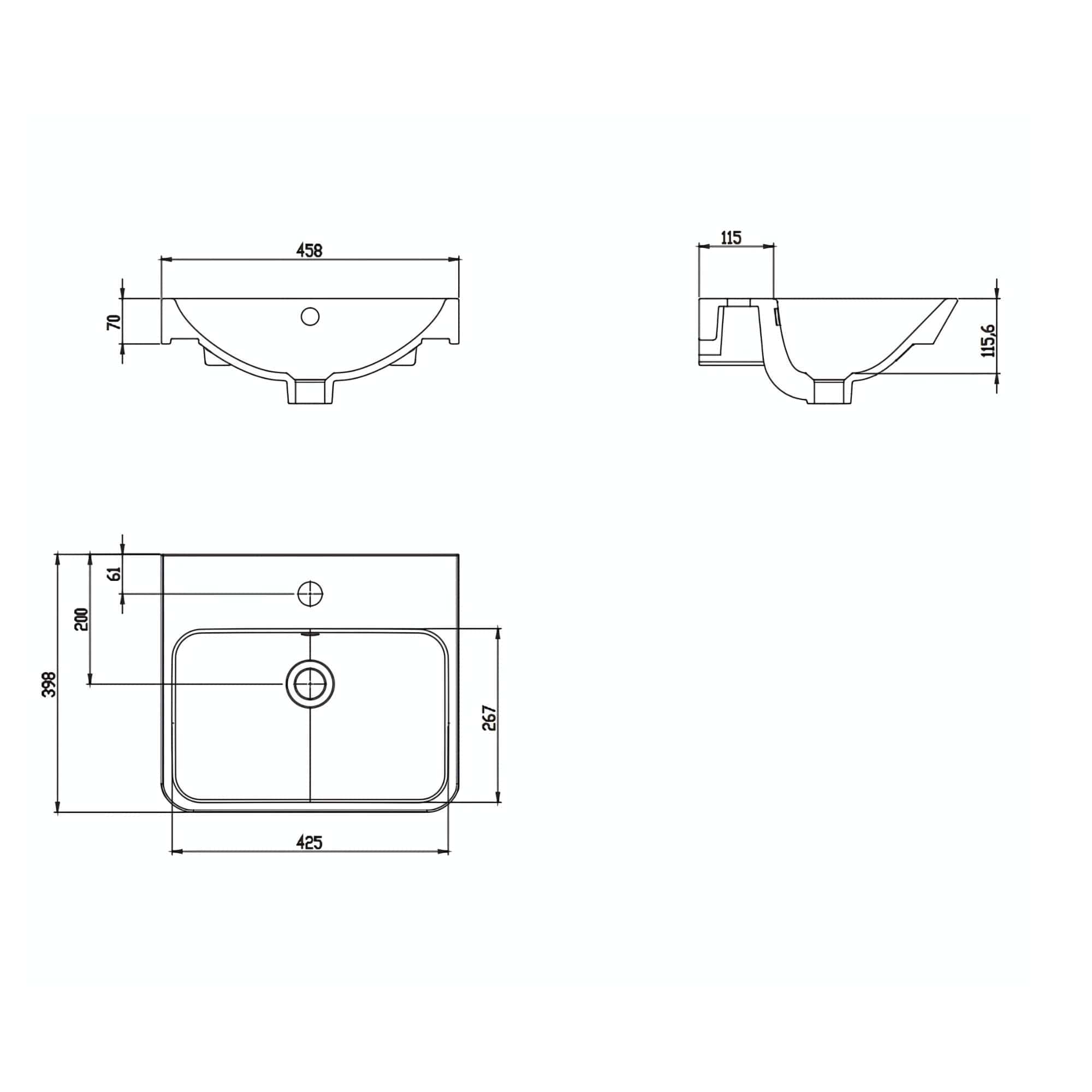 Macro Design Crown servantskap 450x350mm servant Macro Design Servantskap