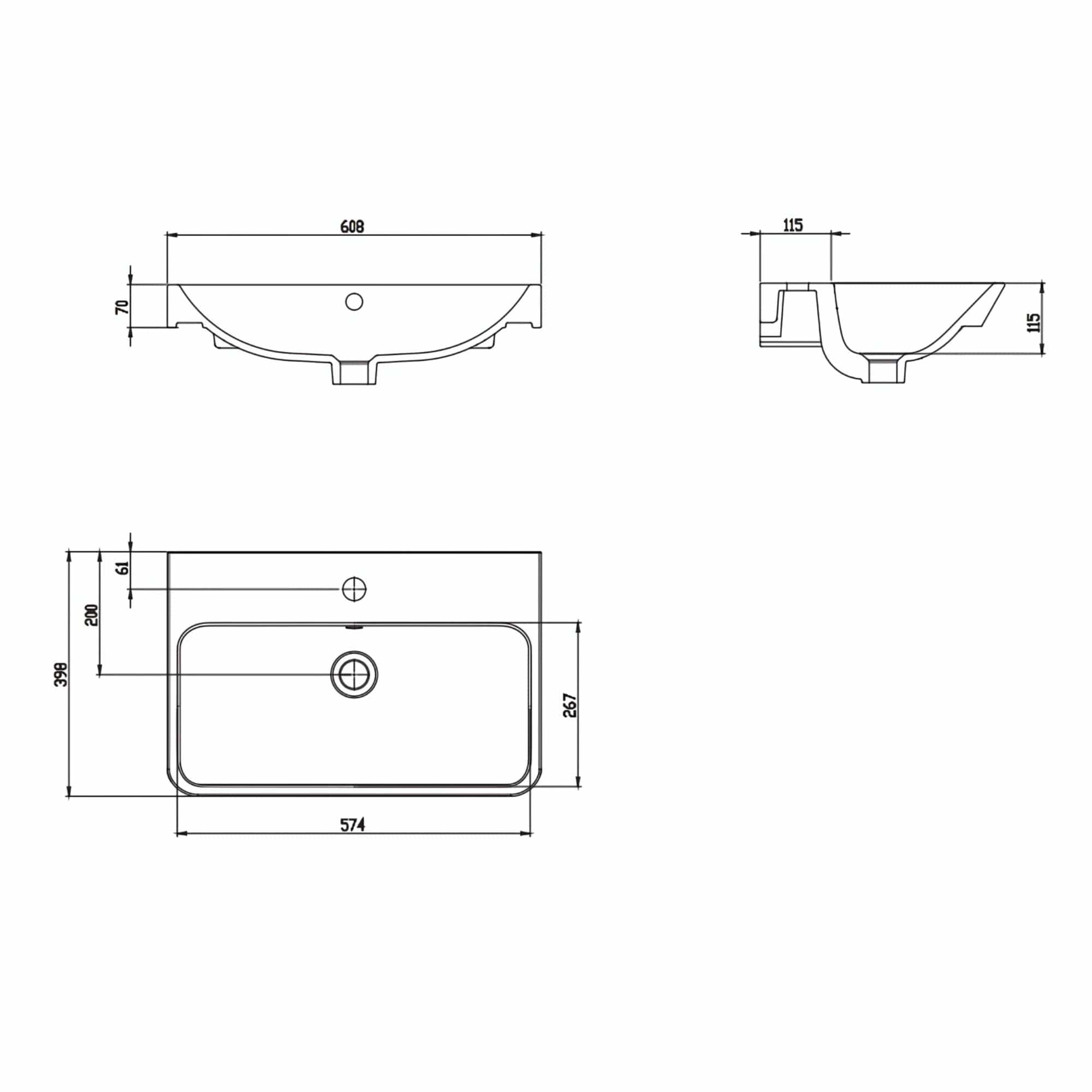 Macro Design Crown servantskap 450x350mm servant Macro Design Servantskap