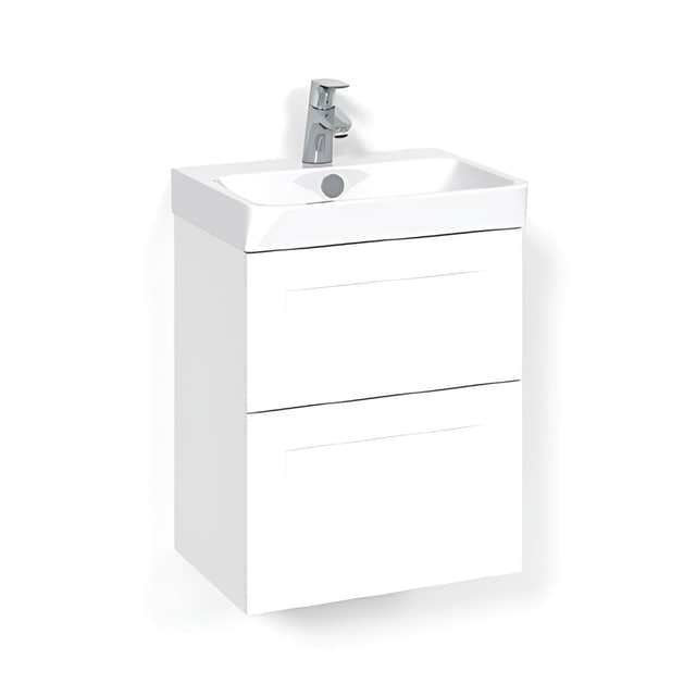 Macro Design Crown servantskap B450-650x350mm servant 45x35cm / Hvit / Frame Macro Design Servantskap BUN-FSK4535VFL