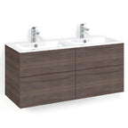 Macro Design CROWN Servantskap skuff med LIGHT 14 servant 120cm dobbel