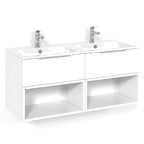 Macro Design CROWN Servantskap skuff med LIGHT 14 servant 120cm dobbel