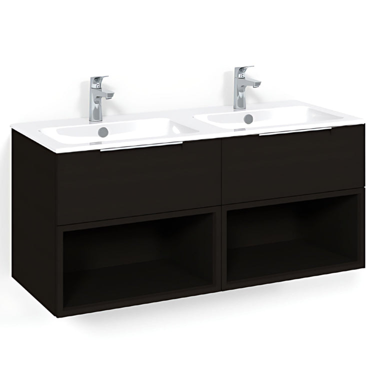 Macro Design CROWN Servantskap skuff med LIGHT 14 servant 120cm dobbel