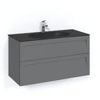Macro Design CROWN Shape Servantskap 2-skuff med Glasservant