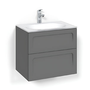 Macro Design CROWN Shape Servantskap 2-skuff med Glasservant
