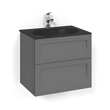 Macro Design CROWN Shape Servantskap 2-skuff med Glasservant