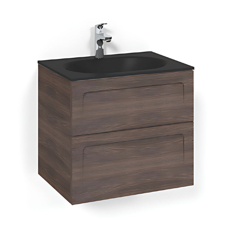 Macro Design CROWN Shape Servantskap 2-skuff med Glasservant