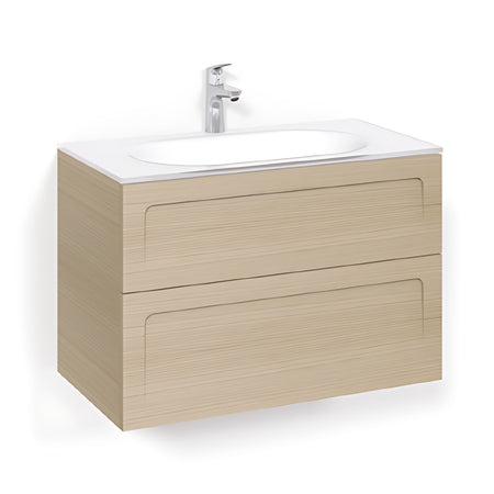 Macro Design CROWN Shape Servantskap 2-skuff med Glasservant