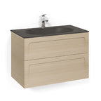 Macro Design CROWN Shape Servantskap 2-skuff med Glasservant