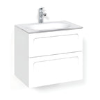Macro Design CROWN Shape Servantskap 2-skuff med Glasservant