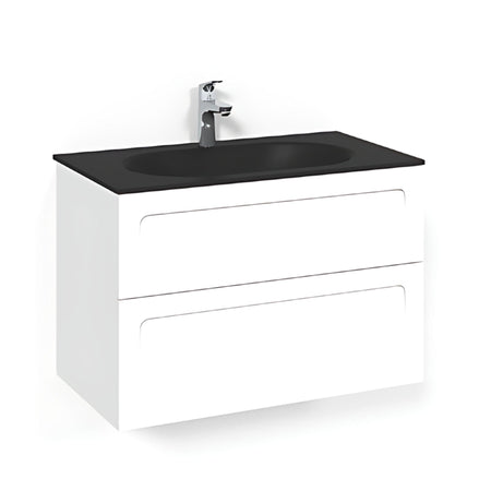 Macro Design CROWN Shape Servantskap 2-skuff med Glasservant