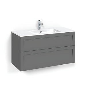 Macro Design CROWN Shape Servantskap 2 skuff med LIGHT servant
