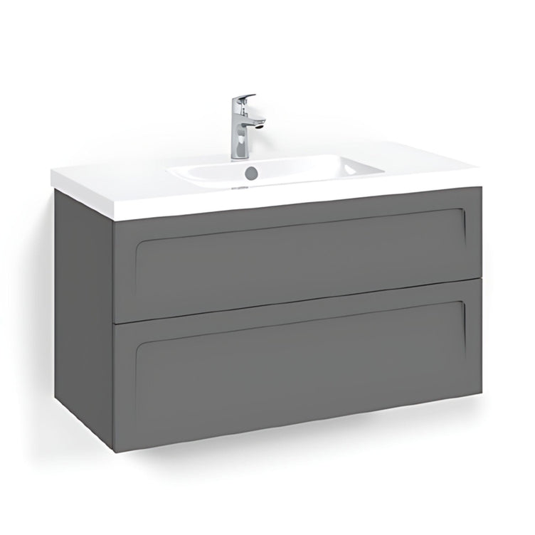 Macro Design CROWN Shape Servantskap 2 skuff med LIGHT servant