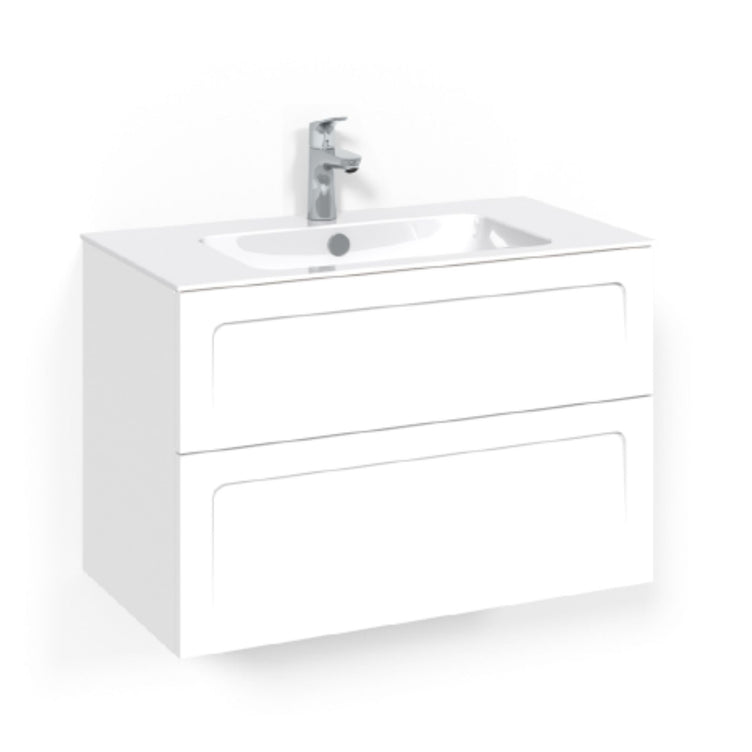 Macro Design CROWN Shape Servantskap 2 skuff med LIGHT servant