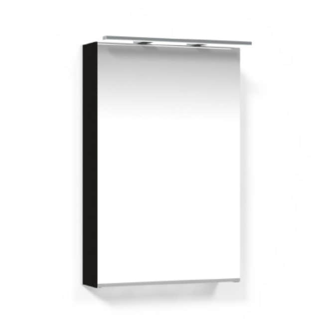 Macro Design CROWN Speilskap Rampe-belysning Svart / 45cm / Venstre hengslet Macro Design Speilskap GRO-FCS45VSBRL