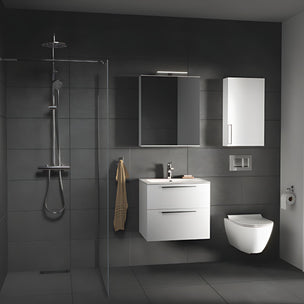Macro Design CROWN Speilskap T-belysning med 2 dør