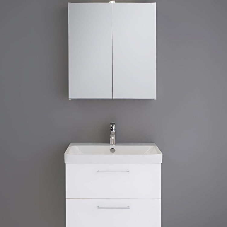 Macro Design CROWN Speilskap T-belysning med 2 dør
