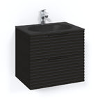 Macro Design CROWN Stripe Servantskap 2-skuff med Glasservant