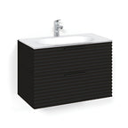 Macro Design CROWN Stripe Servantskap 2-skuff med Glasservant