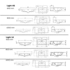 Macro Design CROWN Stripe Servantskap 2 skuff