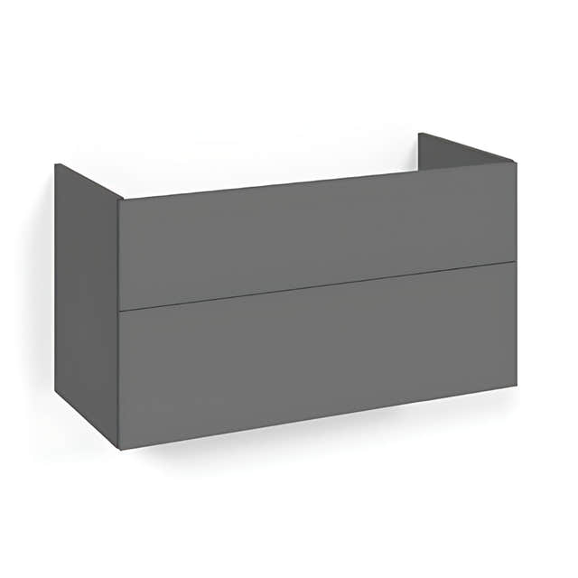 Macro Design CROWN Underskap Antrasitt / 100cm / Plain Macro Design Sideskap bad GRO-FSK100AP