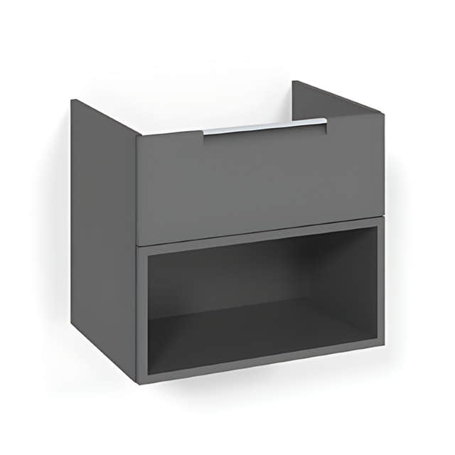 Macro Design CROWN Underskap Antrasitt / 60cm / Open-box Macro Design Sideskap bad GRO-FSK60AO