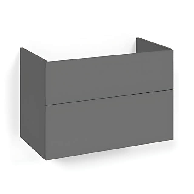Macro Design CROWN Underskap Antrasitt / 80cm / Plain Macro Design Sideskap bad GRO-FSK80AP