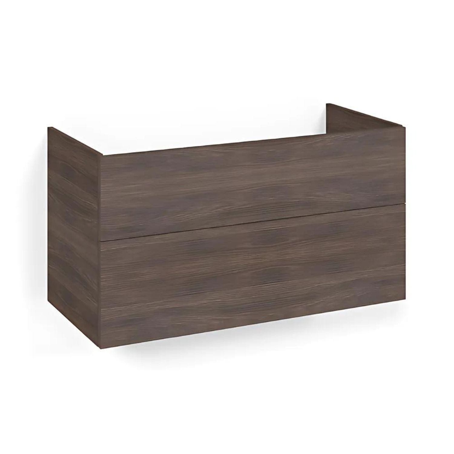 Macro Design CROWN Underskap Brun ask / 100cm / Plain Macro Design Sideskap bad GRO-FSK100BP