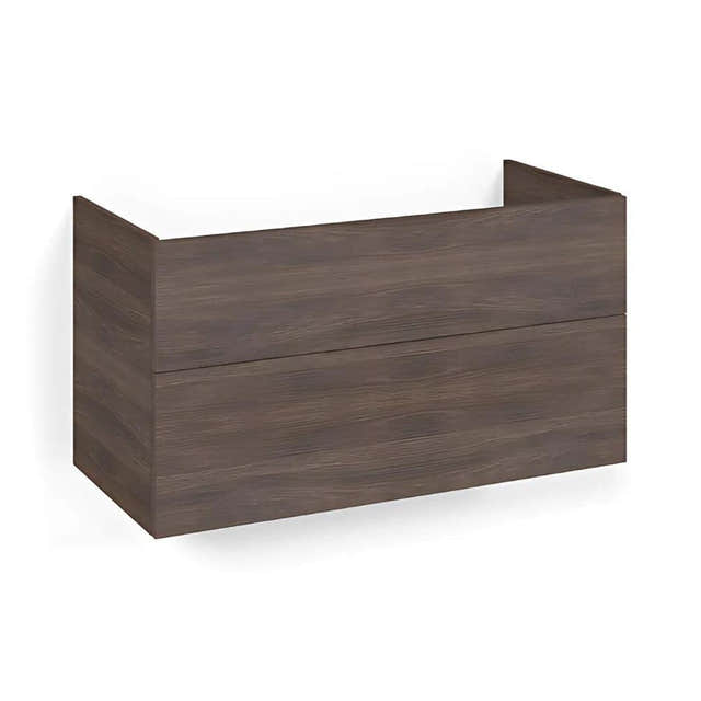 Macro Design CROWN Underskap Brun ask / 100cm / Plain Macro Design Sideskap bad GRO-FSK100BP